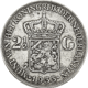 Pre-Owned 1933 Netherlands 2.5 Gulden Silver Coin - VAT Free