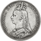 Pre-Owned 1887 Victoria Crown Silver Coin - VAT Free