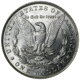 Pre-Owned 1889 USA Morgan Dollar Philadelphia Silver Coin - VAT Free