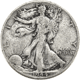 Pre-Owned 1944 USA Walking Liberty Half Dollar Philadelphia Mint Silver Coin - VAT Free