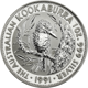 Pre-Owned 1991 Australian Kookaburra 1oz Silver Coin - VAT Free