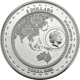 Pre-Owned 2022 Tokelau Planet Terra 1oz Silver Coin - VAT Free