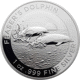 Pre-Owned 2021 Australian Fraser's Dolphin 1oz Silver Coin - VAT Free
