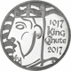 Pre-Owned 2017 UK 1000th Coronation Anniversary of King Canute £5 Proof Silver Coin - VAT Free