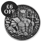 Mason Mint Mythical Cities Series: Atlantis 1oz Antique Finish Silver Round