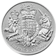 Pre-Owned UK Royal Arms 1oz Silver Coin Mixed Dates - VAT Free