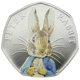 Pre-Owned 2016 UK Beatrix Potter 'Peter Rabbit' Proof Silver 50p Coin - VAT Free