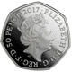 Pre-Owned 2017 UK Beatrix Potter 'Peter Rabbit' Proof Silver 50p Coin - VAT Free