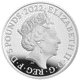Pre-Owned 2022 UK Queen's Reign Honours and Investitures £5 Silver Proof Coin - VAT Free