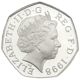 Pre-Owned 1998 UK NHS 50p Proof Design Silver Coin - VAT Free