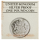 Pre-Owned 1983 UK £1 Silver Piedfort Proof Coin - VAT Free