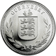 Pre-Owned Guernsey 8 Doubles £2 Silver Coin - Mixed Dates - VAT Free