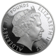 Pre-Owned 2014 Alderney George I Coronation 300th Anniversary £5 Silver Proof Coin - Missing Outer B