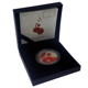 Pre-Owned 2014 Alderney Remembrance Day £5 Proof Silver Coin - Missing Outer Box - VAT Free
