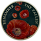 Pre-Owned 2014 Alderney Remembrance Day £5 Proof Silver Coin - Missing Outer Box - VAT Free