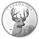 Pre-Owned 2014 Canadian White-Tailed Deer: Portrait 1oz Proof Silver Coin - Missing Outer Box - VAT