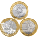Pre-Owned 2018-2020 UK Captain Cook's Voyage of Discovery £2 Proof Silver 3-Coin Set - VAT Free