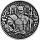 Pre-Owned Mason Mint Mythical Cities Series: Atlantis 1oz Antique Finish Silver Round