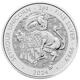 Pre-Owned 2024 UK Tudor Beasts Seymour Unicorn 2oz Silver Coin - VAT Free
