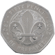 Pre-Owned 2007 UK Scouting Centenary 50p Piedfort Proof Design Silver Coin - VAT Free