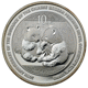 Pre-Owned 2009 Chinese Panda 30th Anniversary 1oz Silver Coin - VAT Free