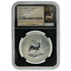 Pre-Owned 2017 South Africa 50th Anniversary Krugerrand 1oz Silver Coin - NGC Graded SP70 - 4528146-