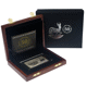 Pre-Owned 2017 South Africa 50th Anniversary Krugerrand Reverse Proof 2oz Silver Bar with 1oz Silver