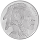 SilverTowne Mint 1oz Silver Buffalo Round