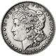 Pre-Owned USA 1897 Morgan Dollar Philadelphia Silver Coin - VAT Free