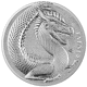 Pre-Owned 2020 Germania Beasts Fafnir 1oz Silver Round