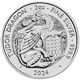 2024 UK Tudor Beasts Tudor Dragon 2oz Silver Coin