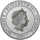 Pre-Owned 2021 Tokelau Goddess Europa 1oz Silver Coin - VAT Free