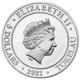 Pre-Owned 2021 Tokelau Goddess Europa 1oz Silver Coin - VAT Free