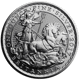 Pre-Owned 2017 UK Britannia 20th Anniversary 1oz Silver Coin (1997 Design) - VAT Free