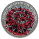 Pre-Owned 2016 Alderney Remembrance Day £5 Proof Silver Coin - VAT Free