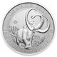 Pre-Owned 2024 Canadian Ice Age of Canada Woolly Mammoth 2oz Silver Coin - VAT Free