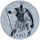 Pre-Owned 2023 Tuvalu Gods of Olympus: Ares 1oz Silver Coin - VAT Free