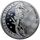 Pre-Owned 2020 Barbados Caribbean Seahorse 1oz Silver Coin