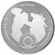 Pre-Owned 2021 Niue Godzilla 1oz Silver Coin - VAT Free