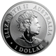 Pre-Owned Australian Emu 1oz Silver Coin - Mixed Dates - VAT Free