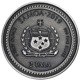 Pre-Owned 2019 Samoa Seahorse Antique Finish 1oz Silver Coin