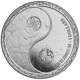 Pre-Owned 2022 Tokelau Equilibrium 1oz Silver Coin - VAT Free