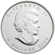 Pre-Owned 2009 Canadian Maple Tower Bridge Privy 1oz Silver Coin - VAT Free