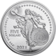 Pre-Owned 2021 Niue Icons of Inspiration: Galileo 1oz Silver Coin - VAT Free