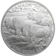 Pre-Owned 2013 Canada Bison Stampede $100 Proof Silver Coin - VAT Free