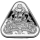 Pre-Owned 2020 Royal Australian Mint Shipwrecks Zuytdorp Triangular 1oz Silver Coin - VAT Free