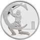 Pre-Owned 2018 UK Cricket 10p Proof Silver Coin - VAT Free