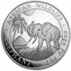Pre-Owned Somalian Elephant 1kg Silver Coin - Mixed Dates - VAT Free