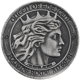Pre-Owned Boudicca: Britain's Warrior Queen 1oz Silver Round - Antique Finish