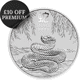 2025 Australian Lunar Snake 1oz Silver Coin